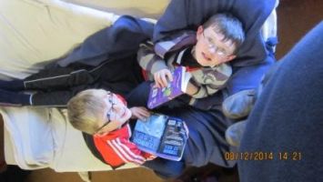 Enjoying the class sofa 004